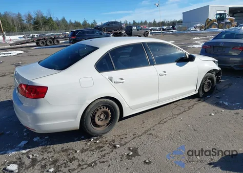 2014 Volkswagen Jetta 2.0L S from USA, damaged, VIN 3VW2K7AJXEM216362